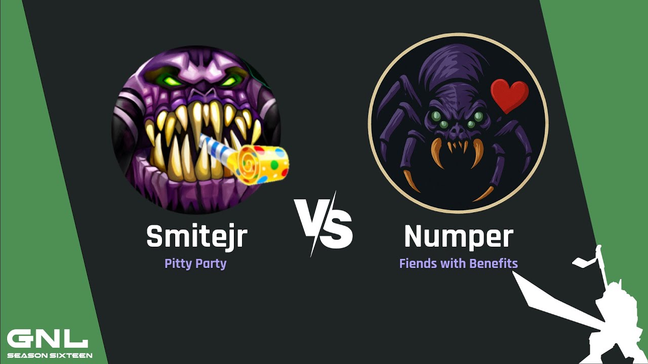 GNL Season 16 Week 4 series - Smitejr (PP) vs. Numper (FwB) (BO3)