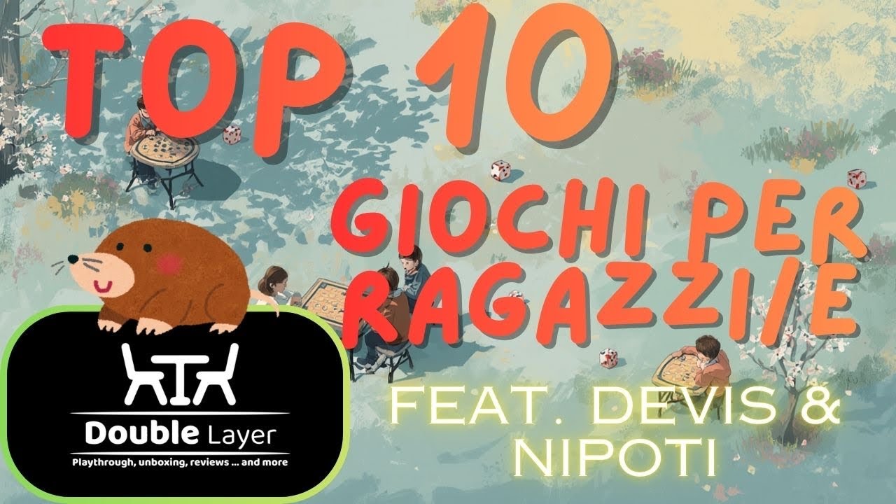 I giochi da tavolo preferiti dai miei nipoti (7-9 anni)