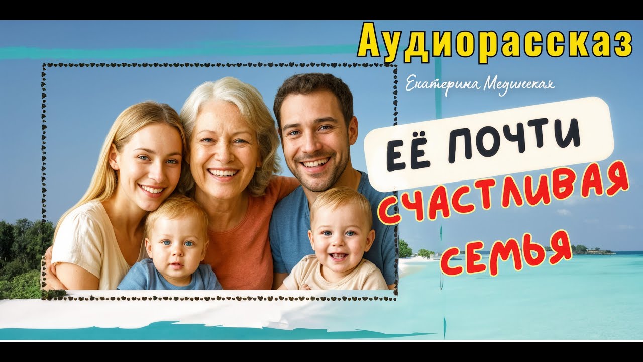 Полный аудиорассказ &laquo;Её почти счастливая семья&raquo;.  Бесплатно онлайн #слушатьаудиокниги