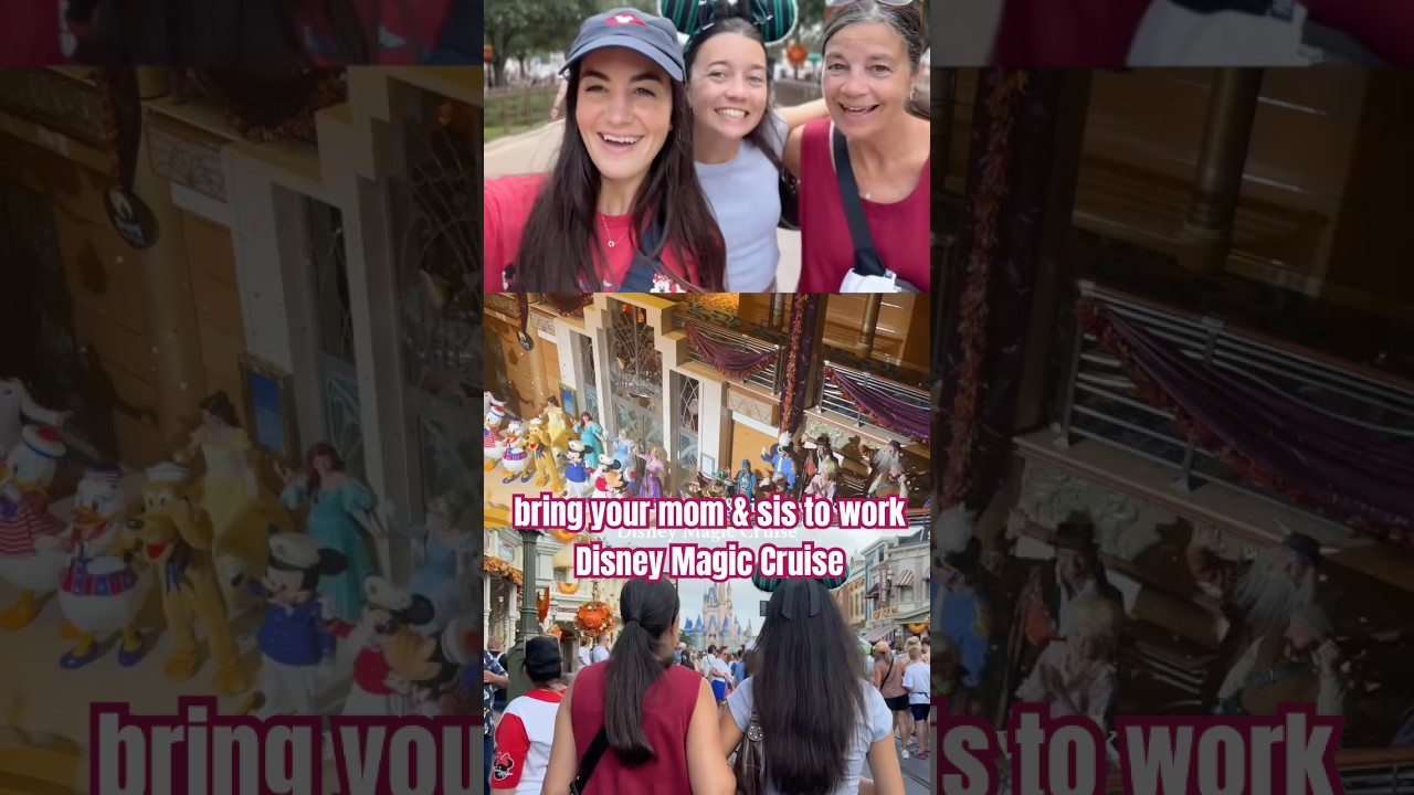 brought my mom & sis on my ship!💗