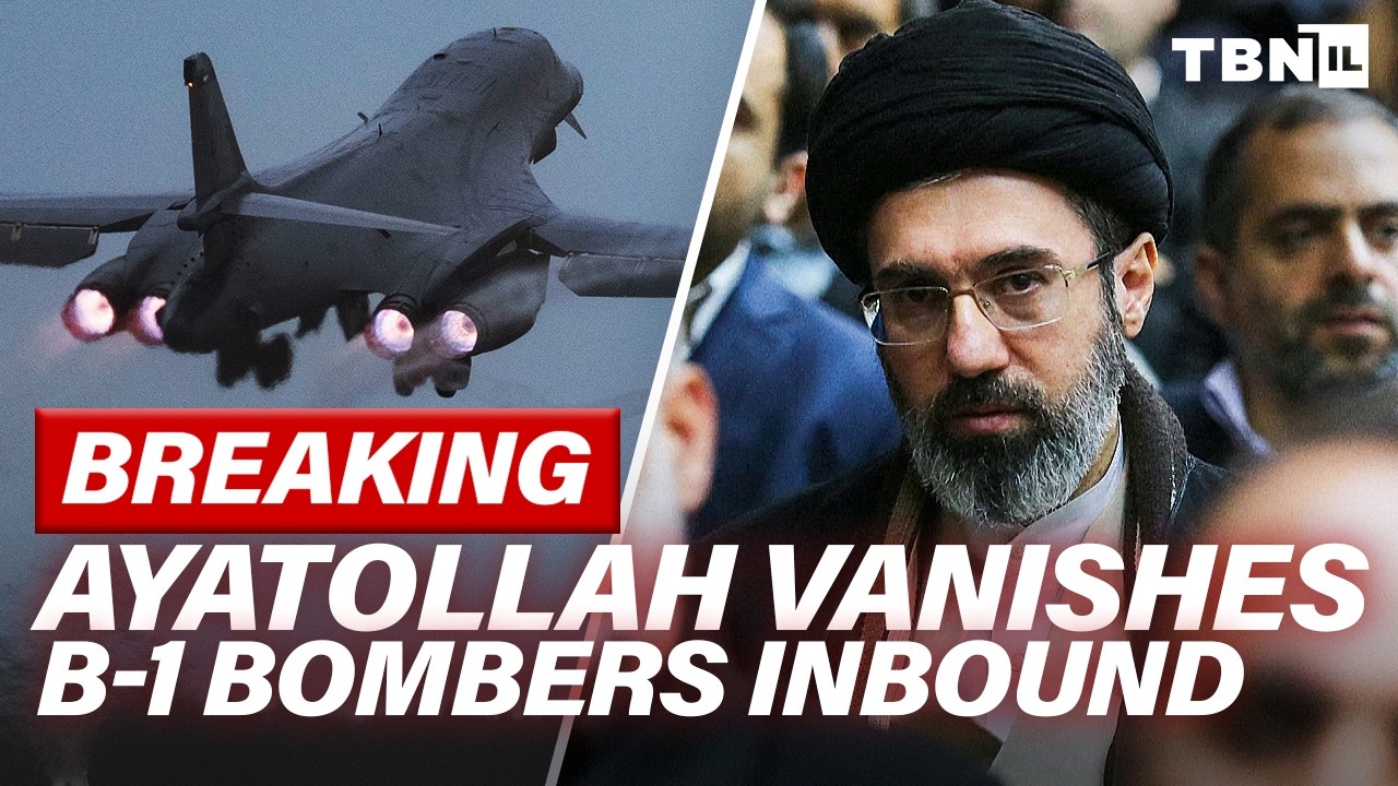 BREAKING: Iran's New Ayatollah VANISHES; B-1 Bombers Return; Iran STRIKES Oil Tankers | TBN Israel