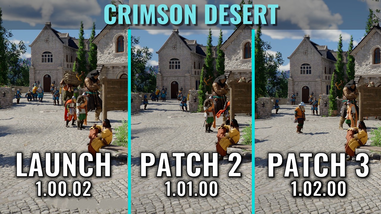 Crimson Desert - Patch 1.02 - 11% fps gain with Ray Reconstruction - RTX 5060 Ti, RTX 3070 - 1440p