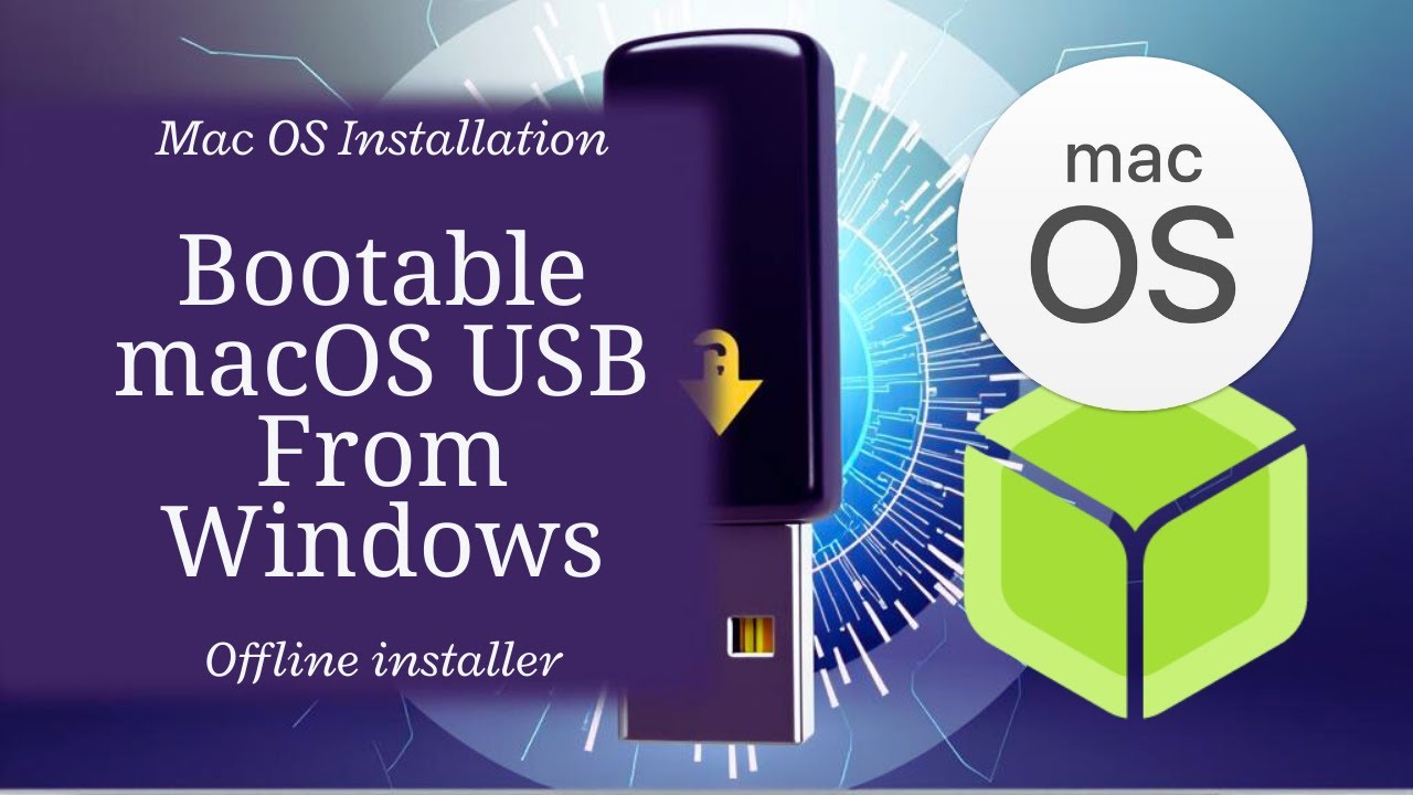 Создание автономного установщика macOS из Windows | Hackintosh и настоящий Mac (интернет и настоя...