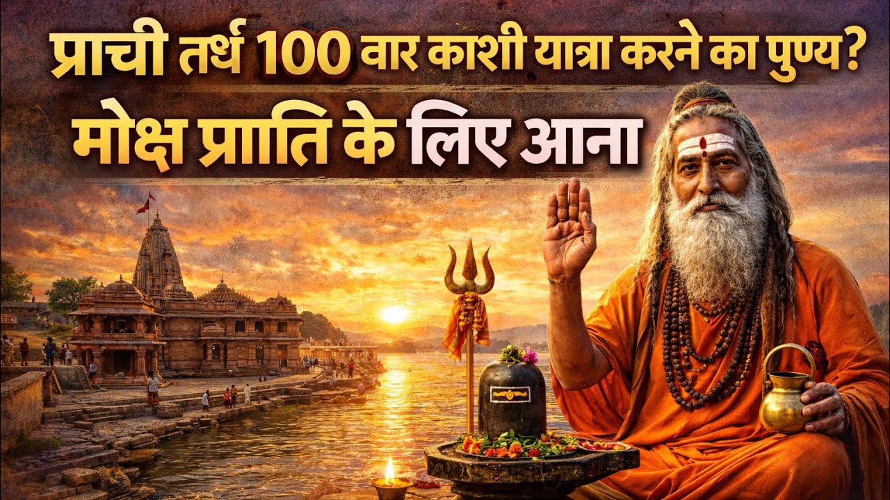 Prachi Tirth | 100 बार काशी यात्रा करने का पुण्य | मोक्ष प्राप्ति के लिए आना | Gujarat tourist Place