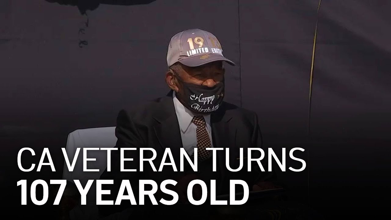 World War II Vet Celebrates 107th Birthday With Drive-By Party