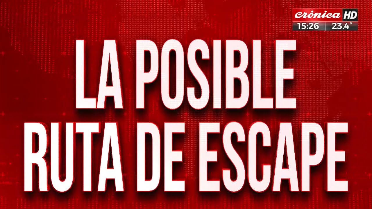 Caso P&eacute;rez Algaba: esta es la posible ruta de escape de Pilepich