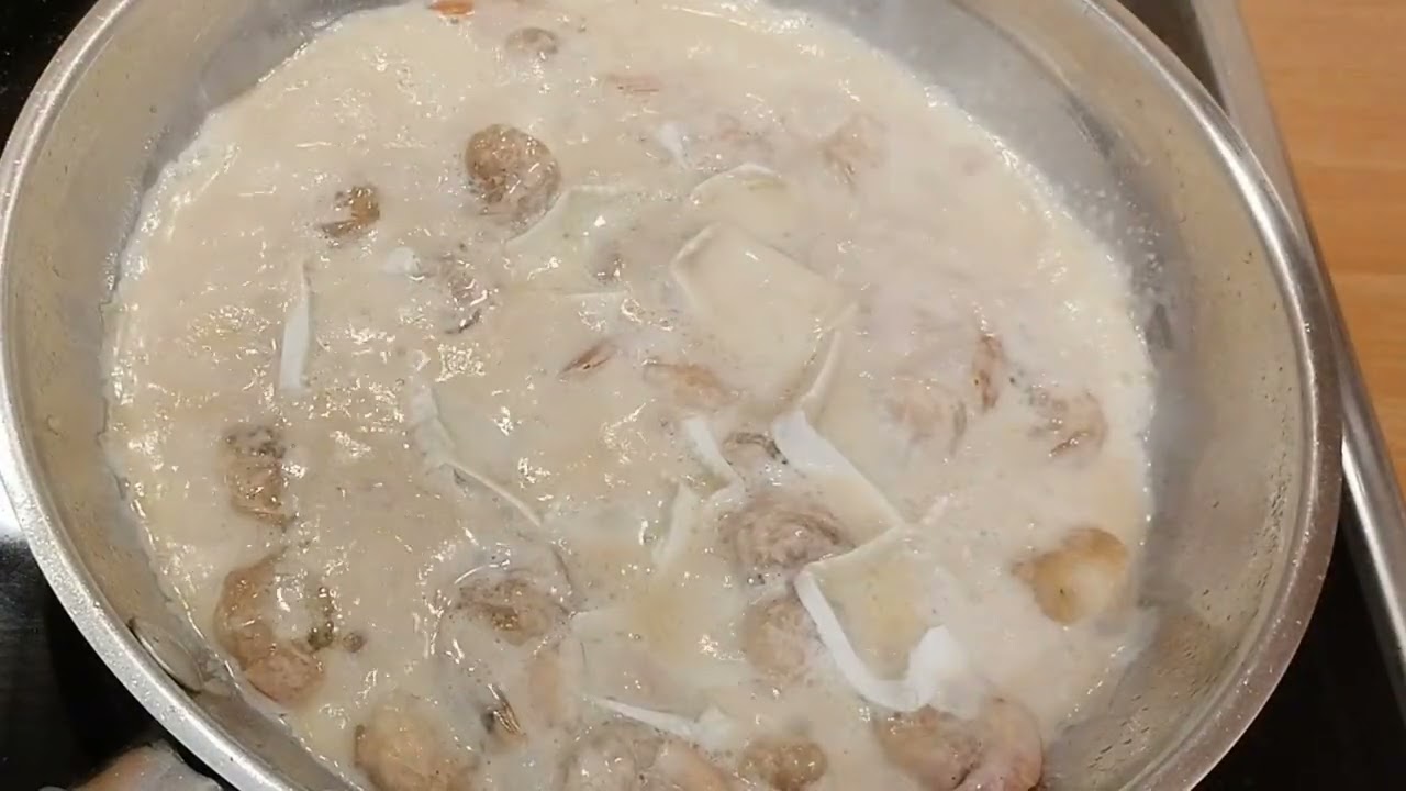 Быстрый ужин из креветок
