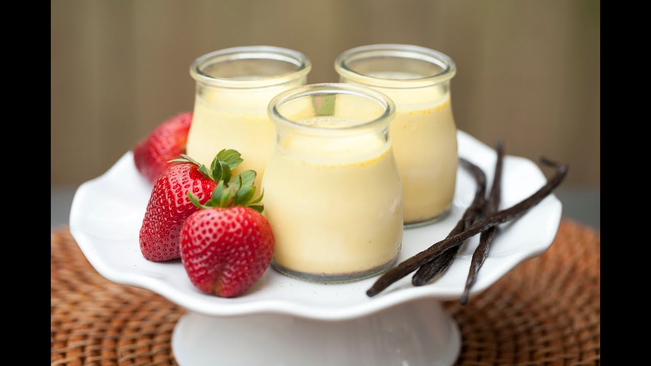 Cooking Guru S3E4: Double Vanilla Pots de Creme
