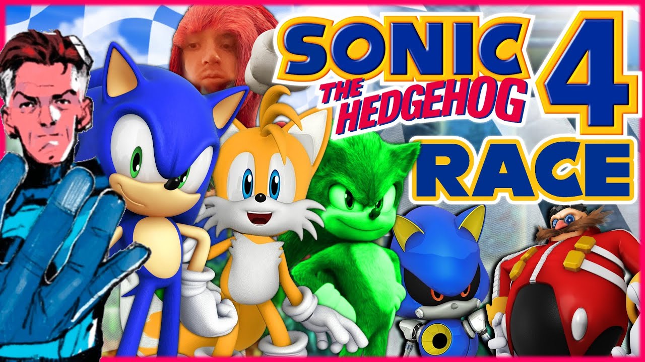 🔴THE LEGENDARY SONIC THE HEDGEHOG 4 RACE