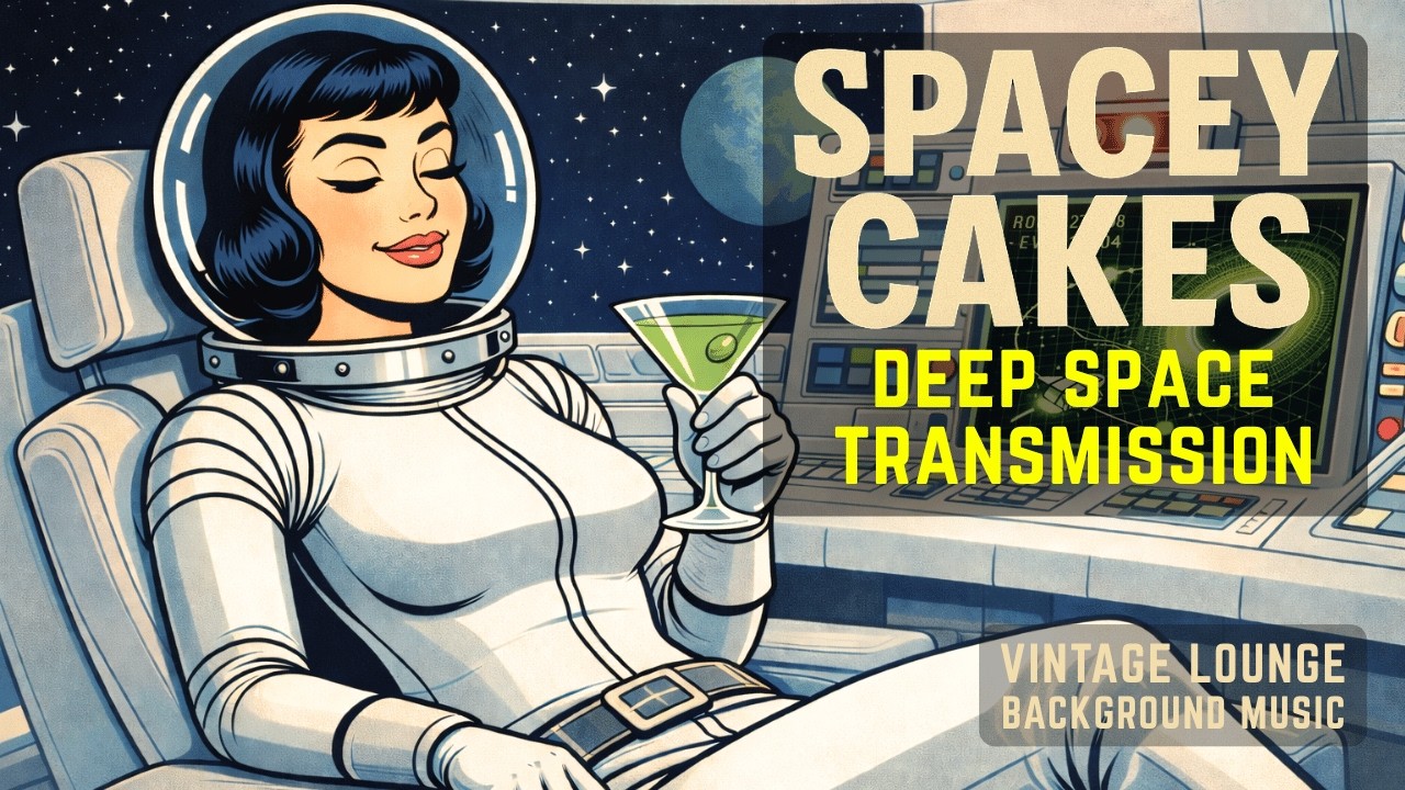 Spacey Cakes | Deep Space Transmission 🌌 Retro 1960s Space Lounge Bossa Nova & Jazz Groove
