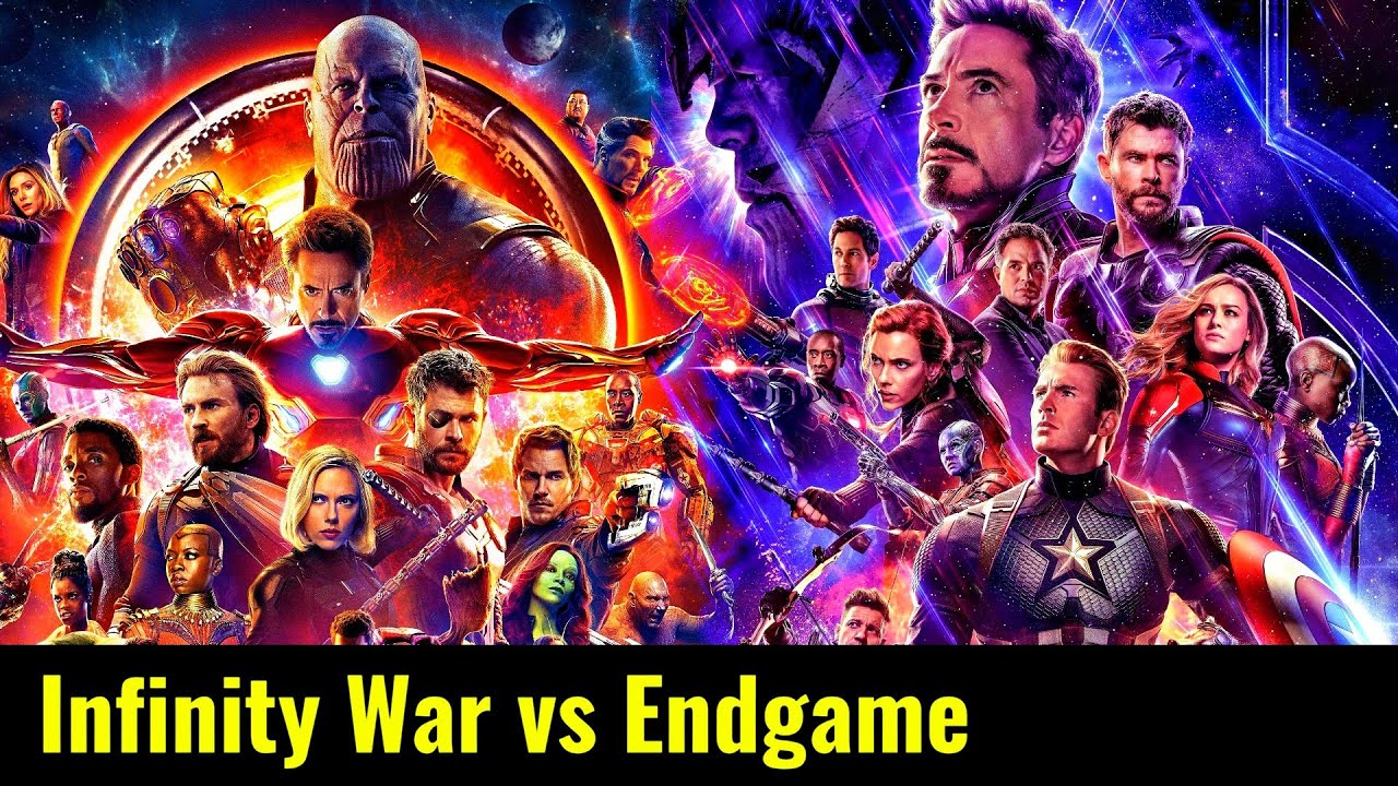Avengers Infinity War vs Avengers Endgame Explained In HINDI | Infinity & Endgame Comparison HINDI