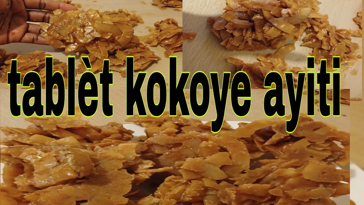 tablèt kokoye ayiti men kòman pou fèl