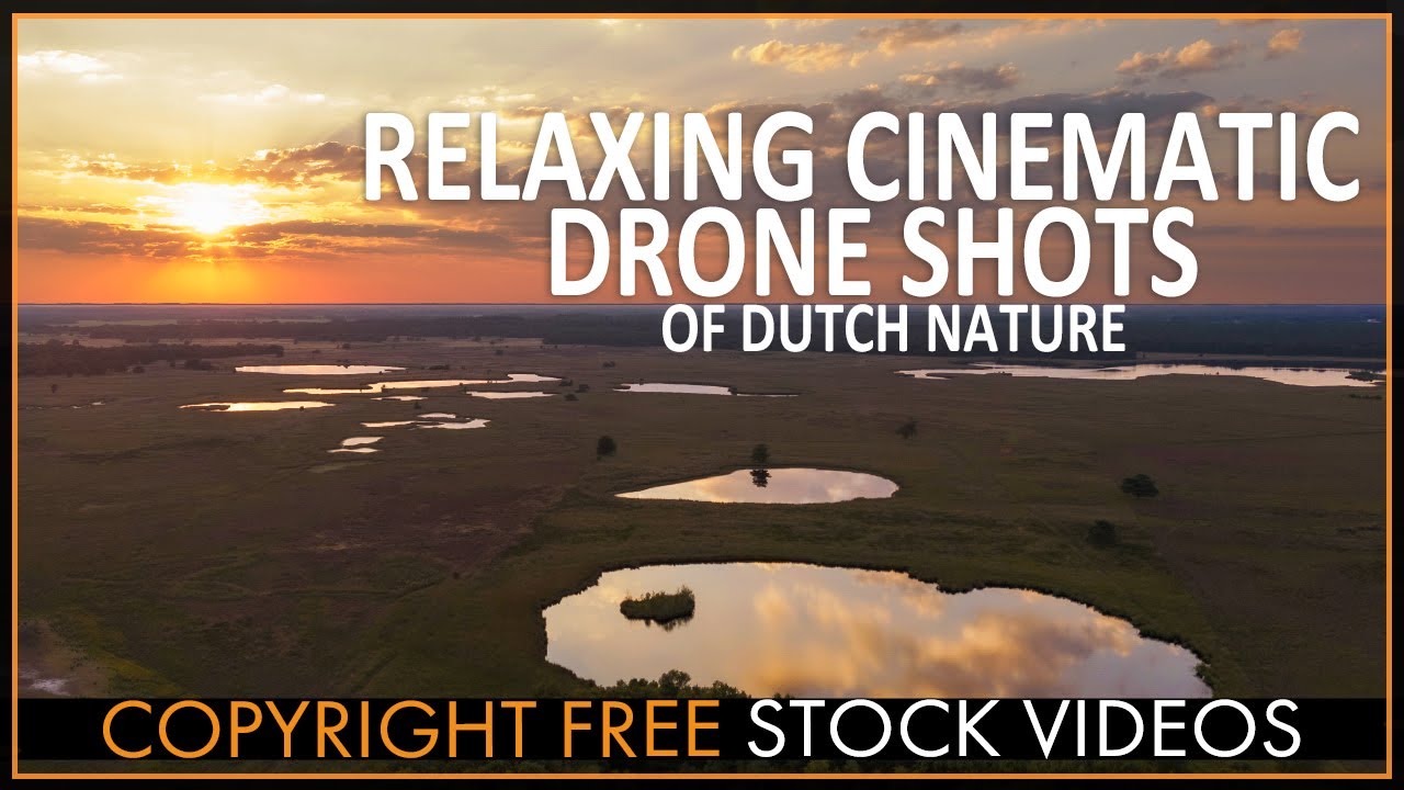 Cinematic Drone Footage Of The Netherlands Nature In 4K (Free stock footage)