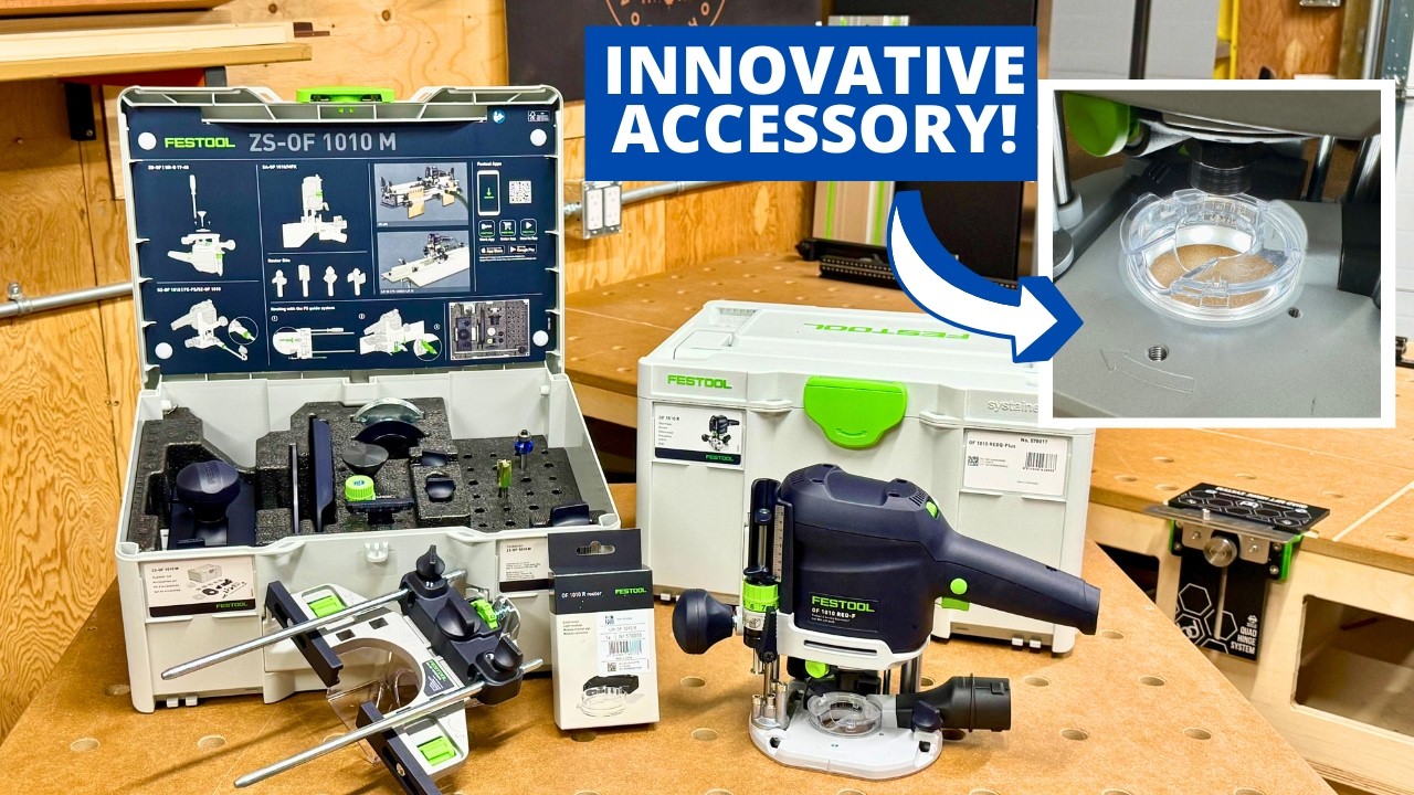 New Festool OF 1010 REBQ-Set – The Ultimate Router & Accessory Kit?