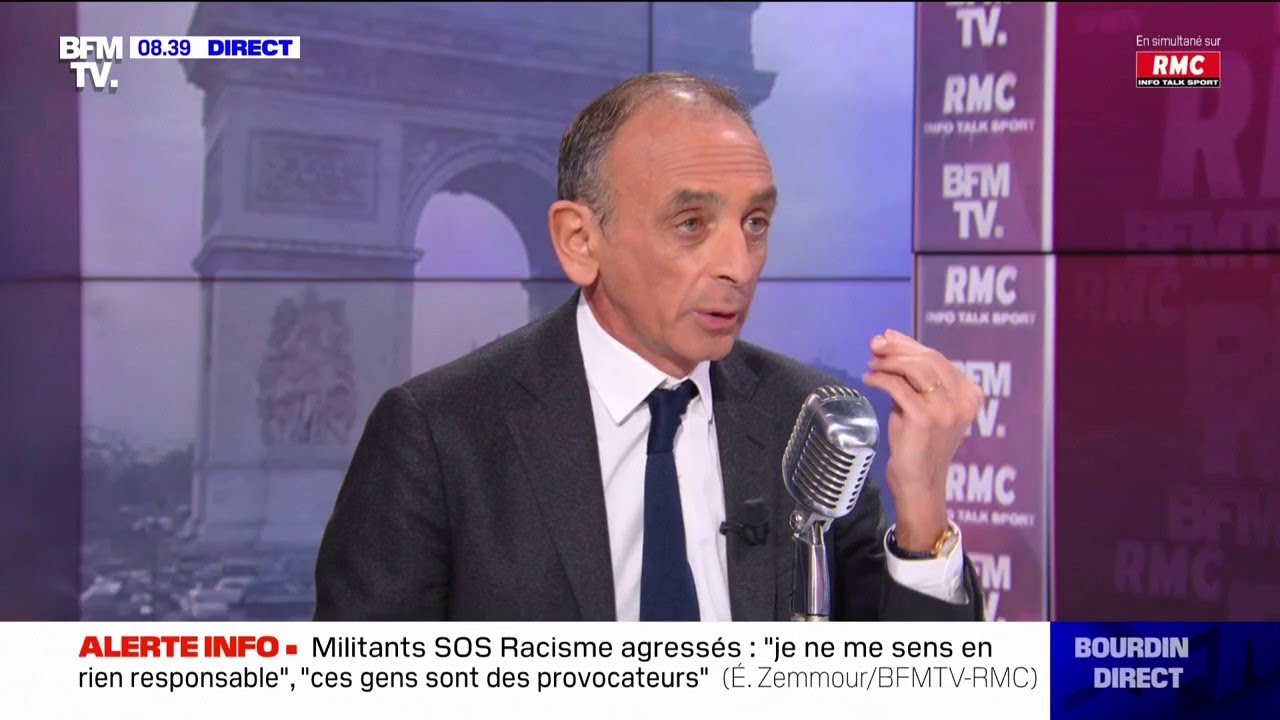 Pour &Eacute;ric Zemmour, Emmanuel Macron 
