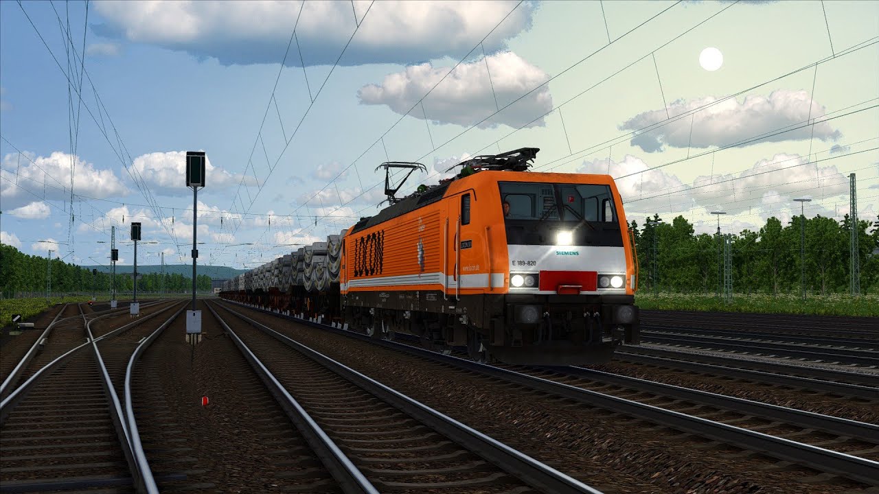 Train Simulator Folge 82 | Tunnelsegmente nach Metz | BR 189 Loccon | Koblenz-Trier |  Teil 1