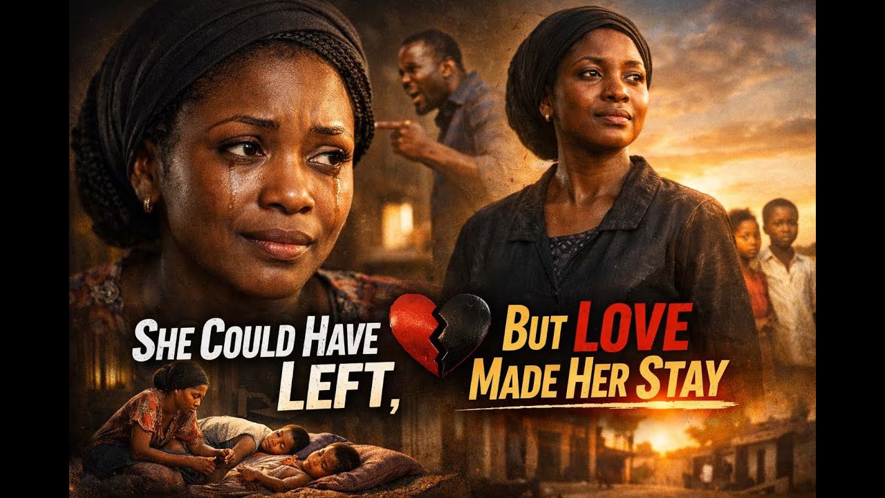 SHE COULD HAVE LEFT, BUT LOVE MADE HER STAY