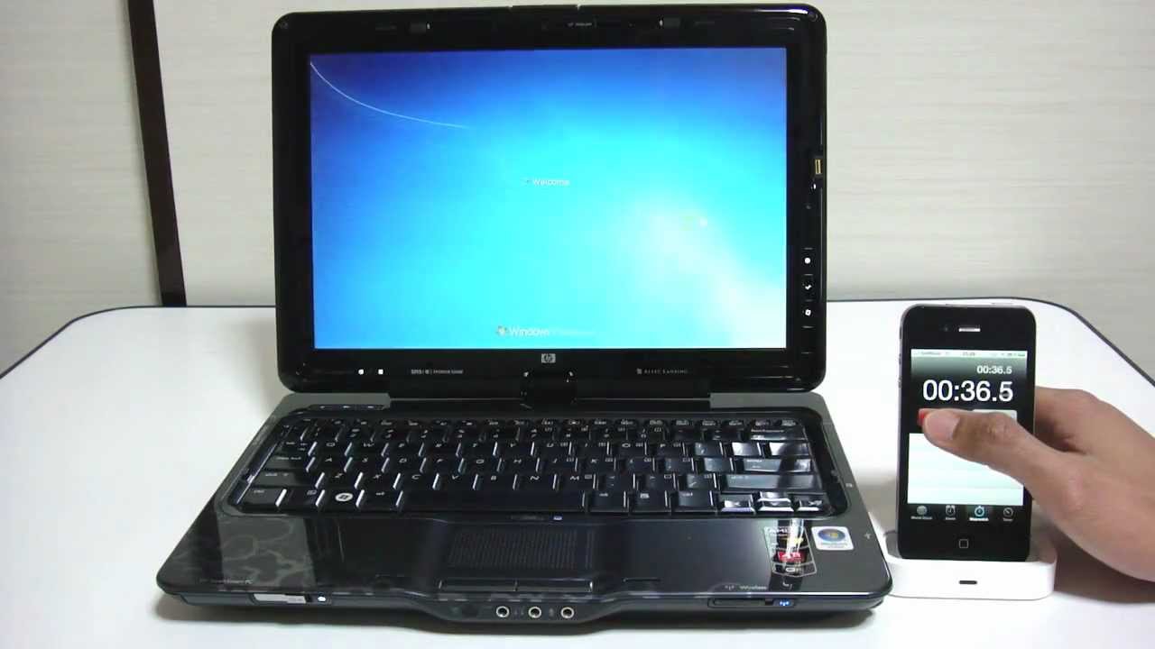 HP Touchsmart tx2 with 128GB OCZ Agility 3 SSD