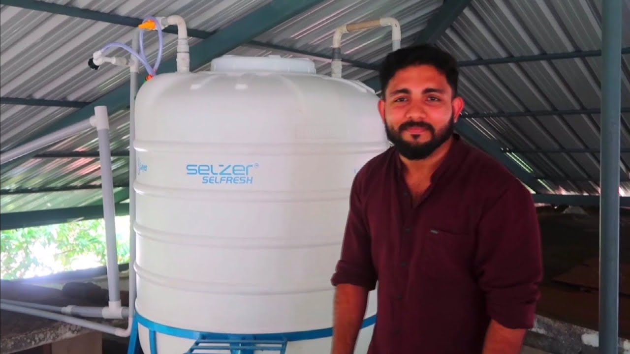 WATER TANK | സ്വന്തമായി ക്ലീൻ ആവുന്ന വാട്ടർ ട്ടാങ്ക് | SELZER WATER TANK | #watertank #selzer