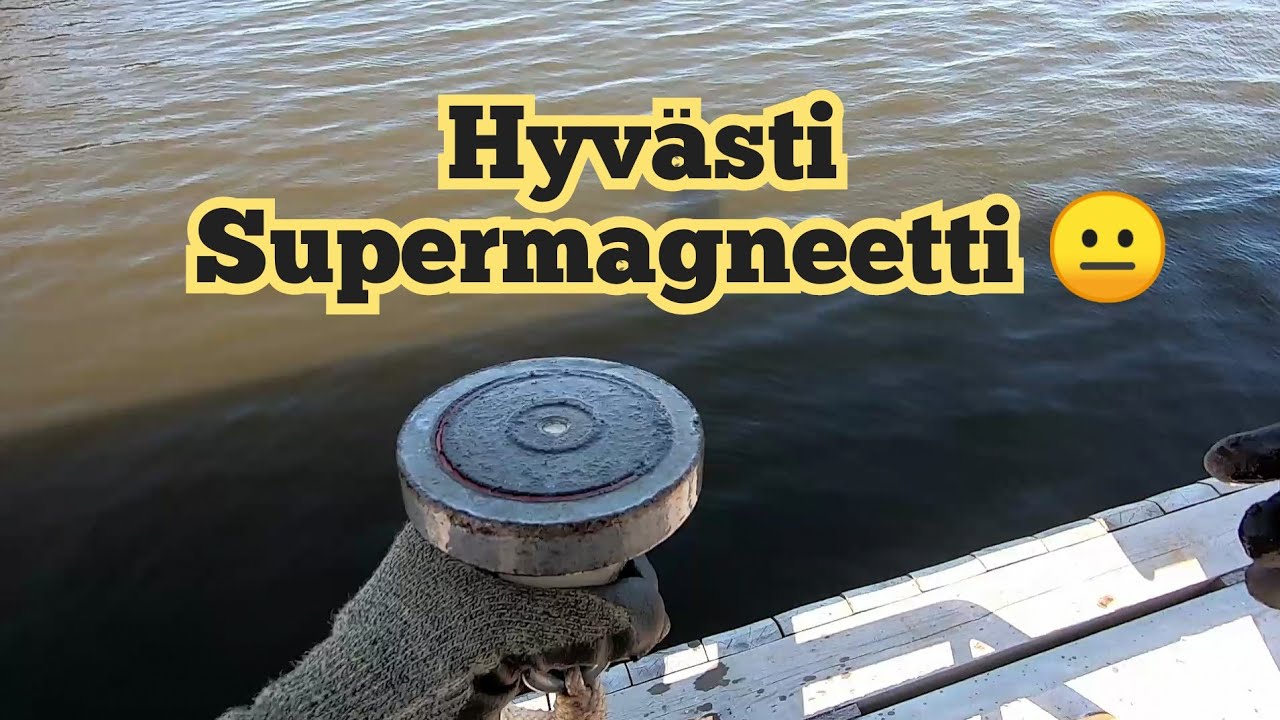 Hyvästi supermagneetti RIP supermagnet !