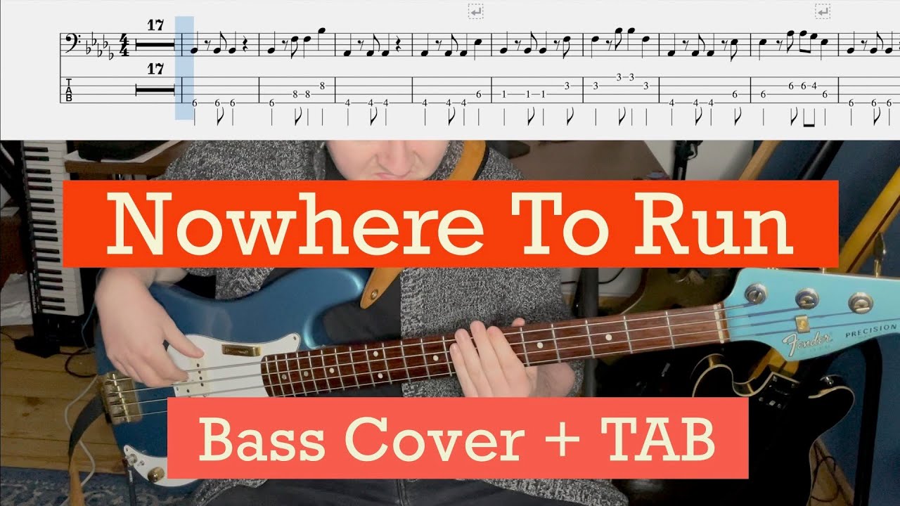 Nowhere To Run - Kings Of Leon | Bass cover + TAB