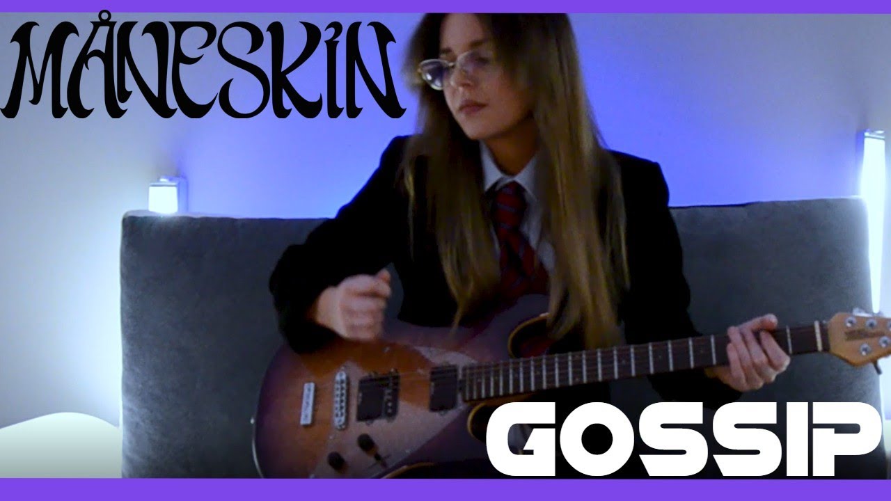 Måneskin | Gossip | GUITAR COVER (2023)
