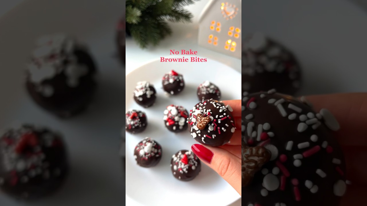 Easy No Bake Dessert Idea🤩 #glutenfree #veganrecipes #nobake