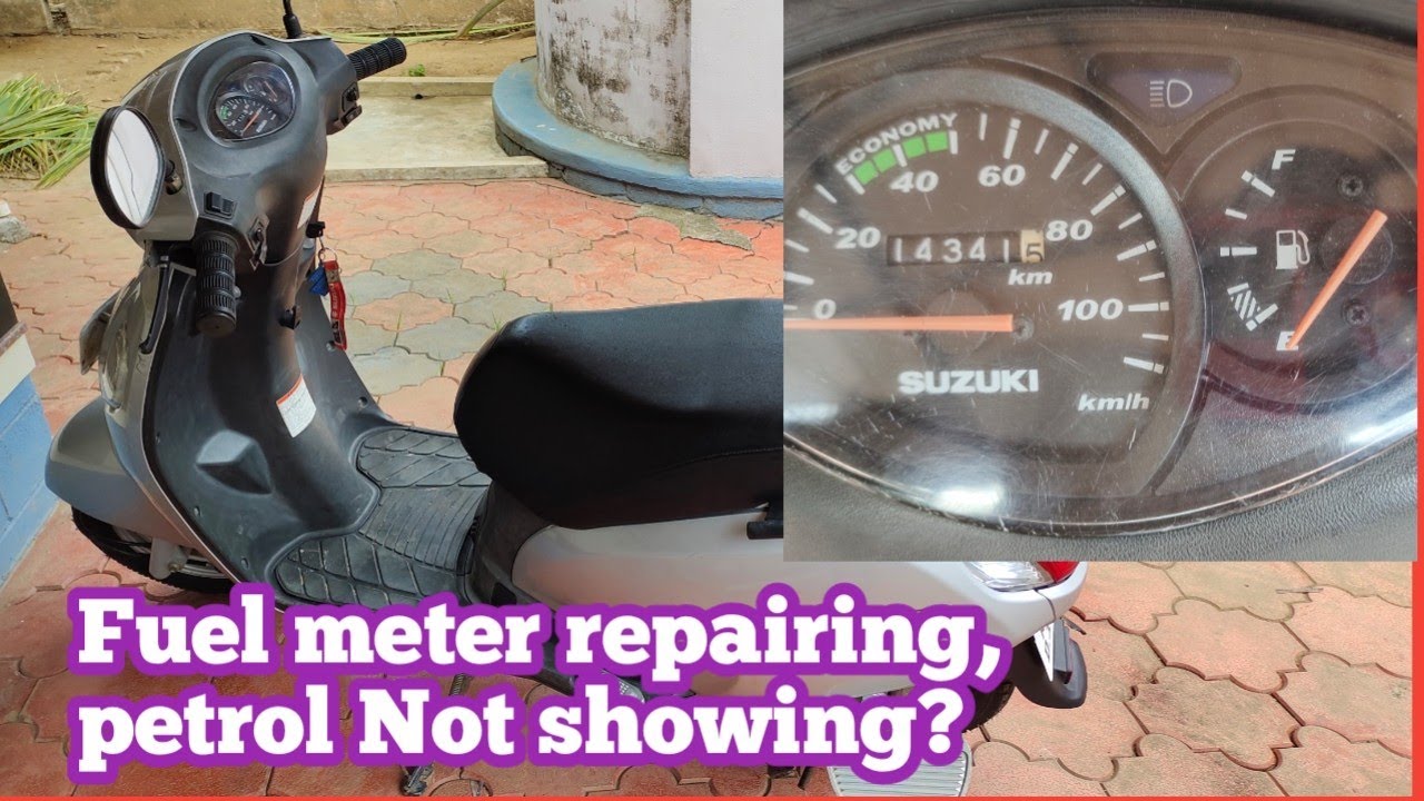 Access 125 fuel meter not working | how to  solve fuel meter problem | motor bike fuel meter