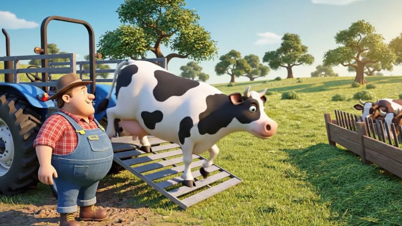 Uncle MacDonald Had a Farm 🎶🐄🐔 | Fun Nursery Rhyme & Sing Along Farm Story for Kids