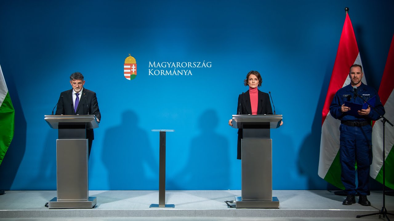 Az operatív törzs sajtótájékoztatója (2020. december 14.)