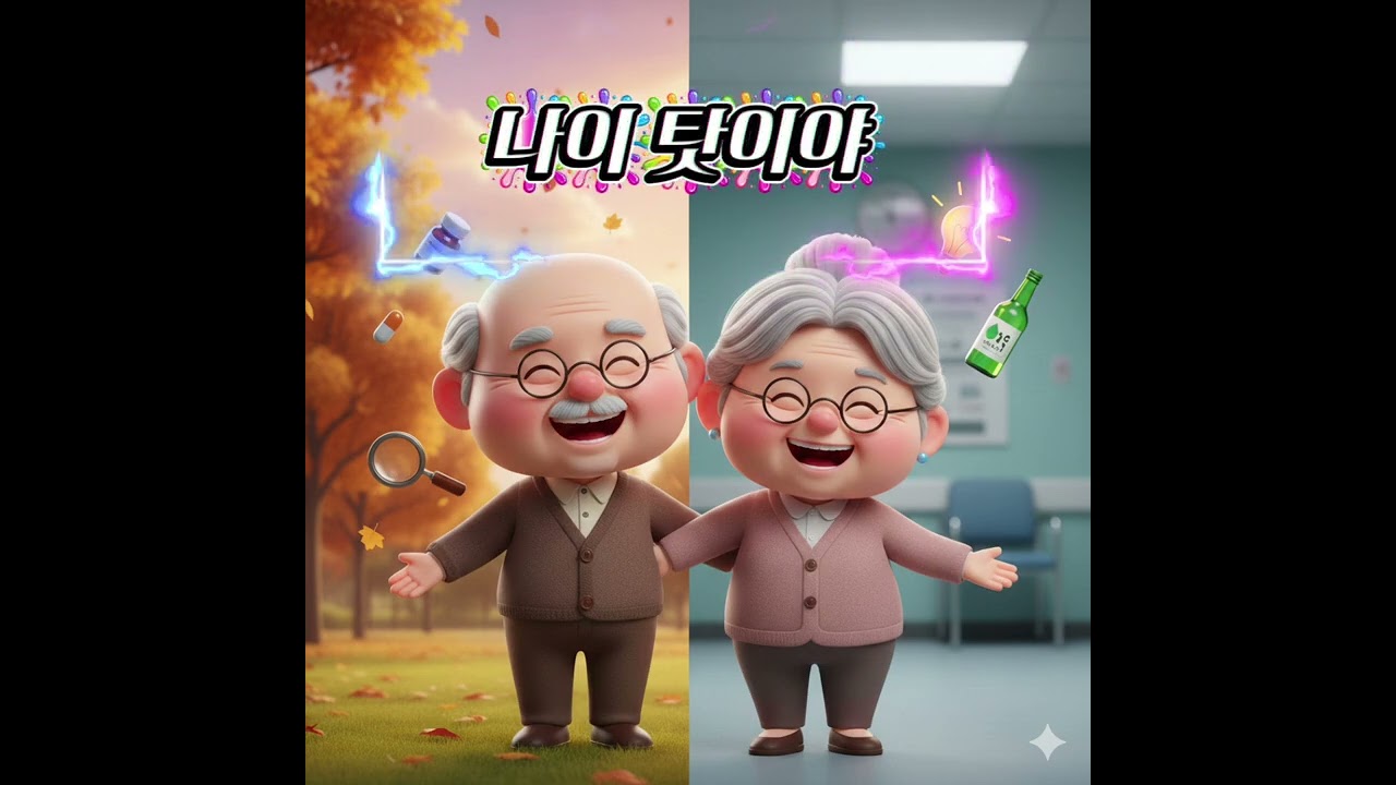 나이 탓이야 #해학의인생 #나이탓이야 #노부부 #해학 #유머 #황혼 #인생노래 #공감가사 #행복한노후 #웃음꽃 