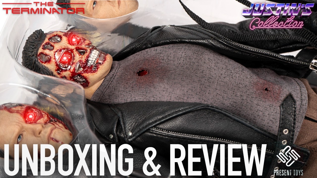 Terminator T-800 1/6 Scale Figure Present Toys Unboxing & Review