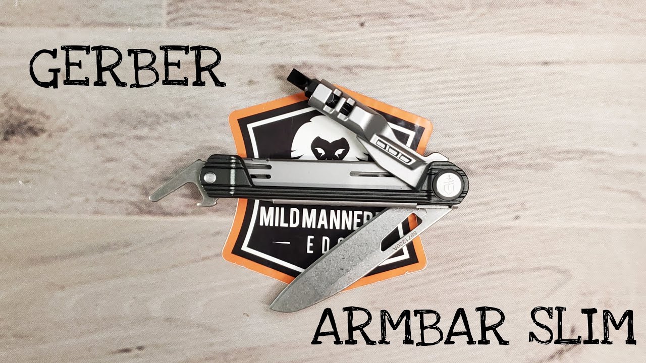 The Gerber Armbar Slim Drive Multitool:  A Mild Mannered Review