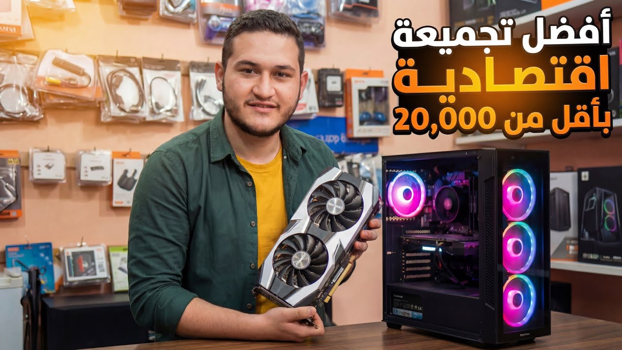 عملنا تجميعه متوسطه شغلت كل الالعاب على جرافيك كويس