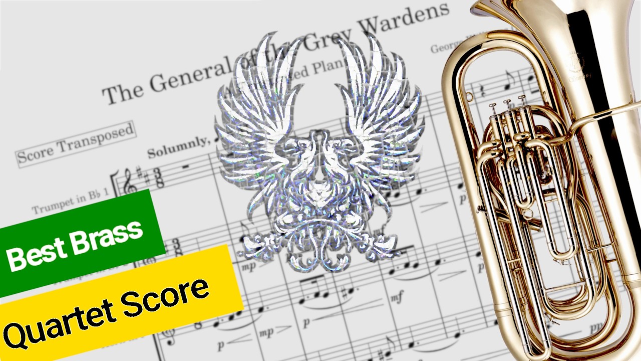 The General of the Grey Wardens for Brass Quintet — “A Frustrated Plan” (Score Video)