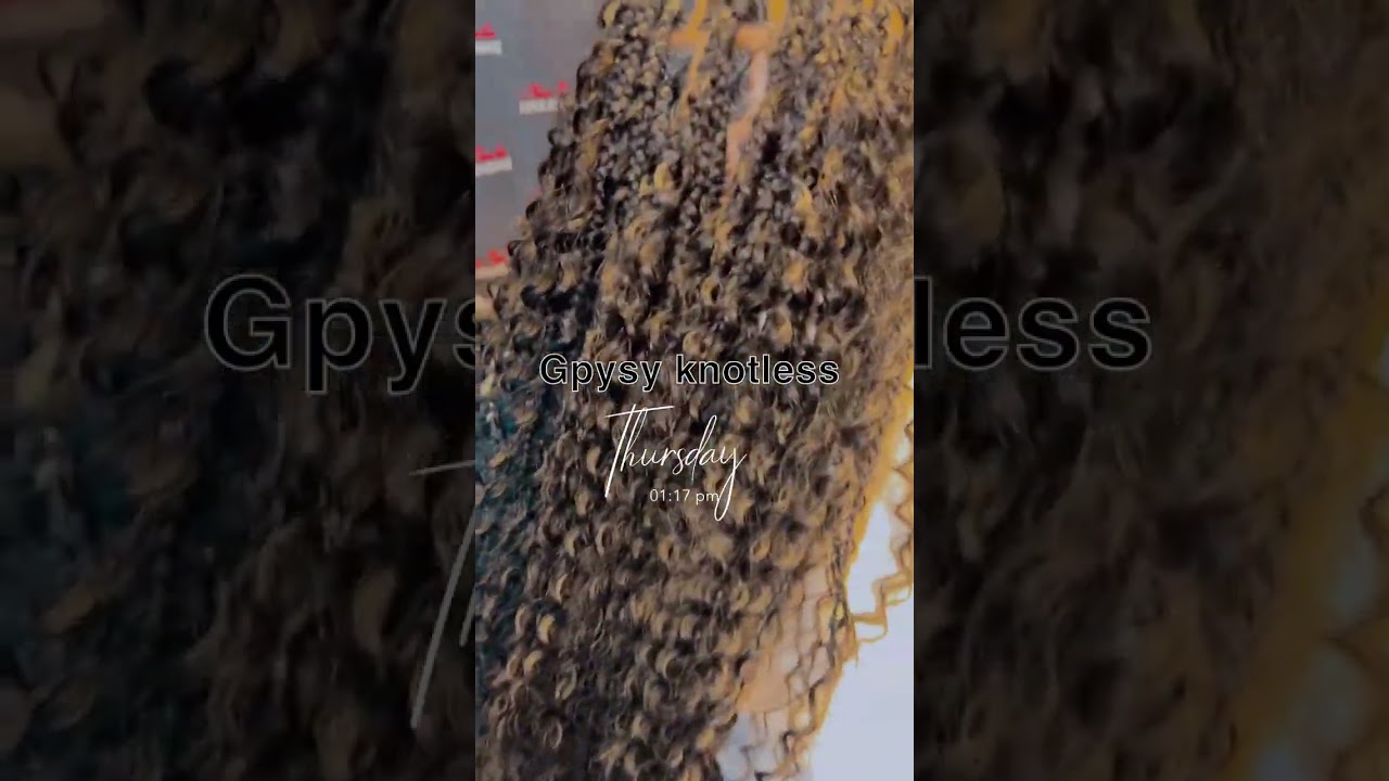 Gypsy knotless #chicagohairstylist #chicagobraider #indianabraider #braids