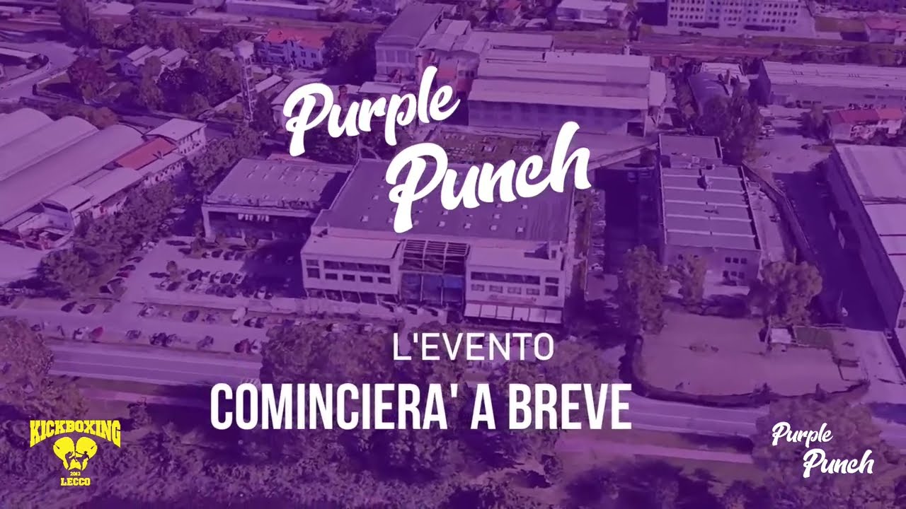 Purple Punch III - Sera -  KICKBOXING LECCO  - Palataurus
