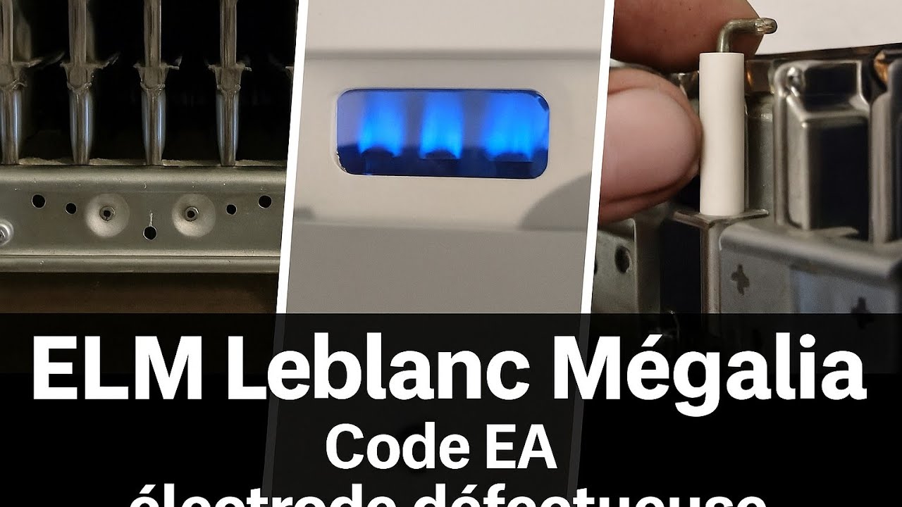 Code EA sur ELM Leblanc Megalia basse température 