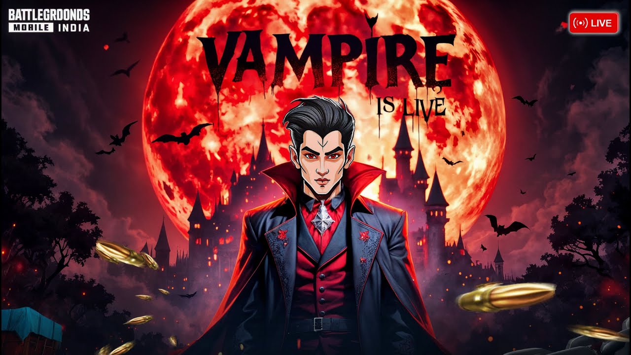|| PLAYING BGMI ERANGEL & LIVIK MATCH WITH FRIENDS & RAMDOMS ||  #VAMPIREisLiVE ROAD TO 5K ||