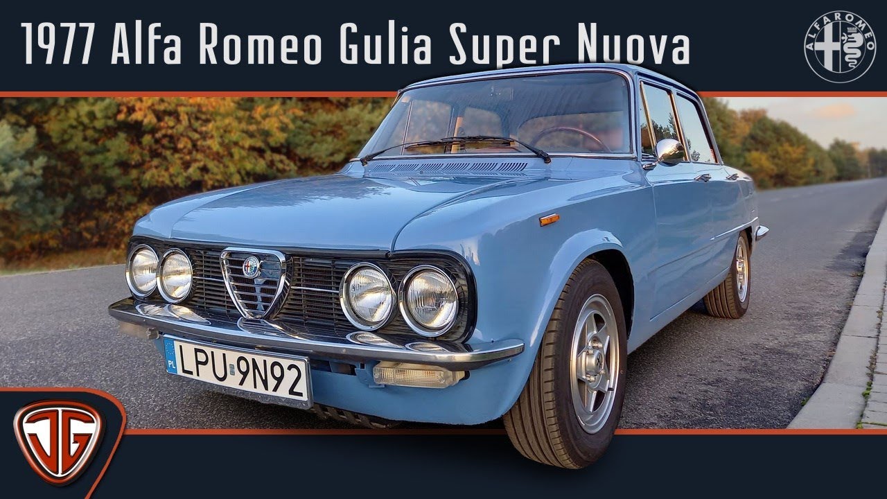 Jan Garbacz: Alfa Romeo Gulia Super Nuova - ostra jazda