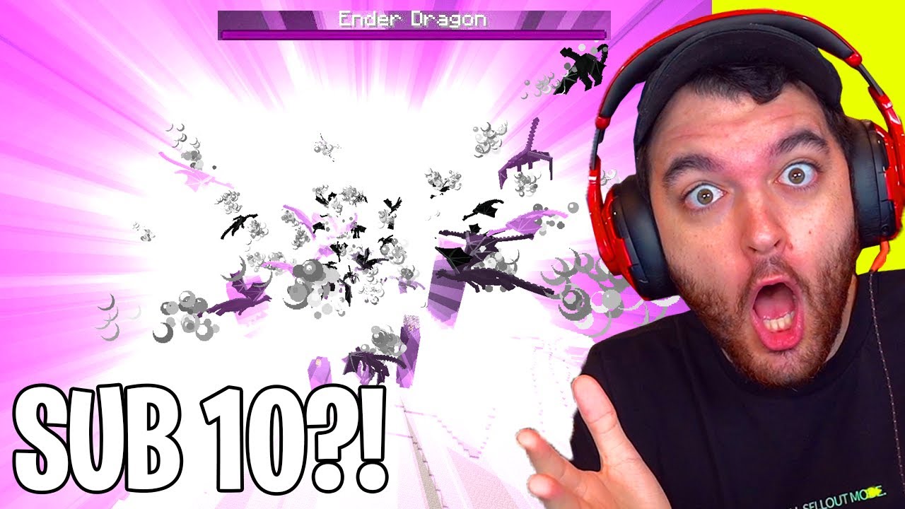 MINECRAFT WORLD RECORD SPEEDRUN IN 