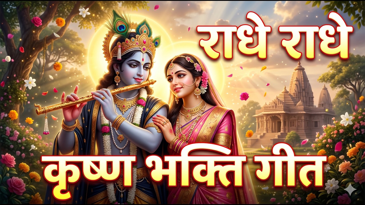 Hindi Bhajan Song | Radha Krishna Devotional Music | Bhakti Geet