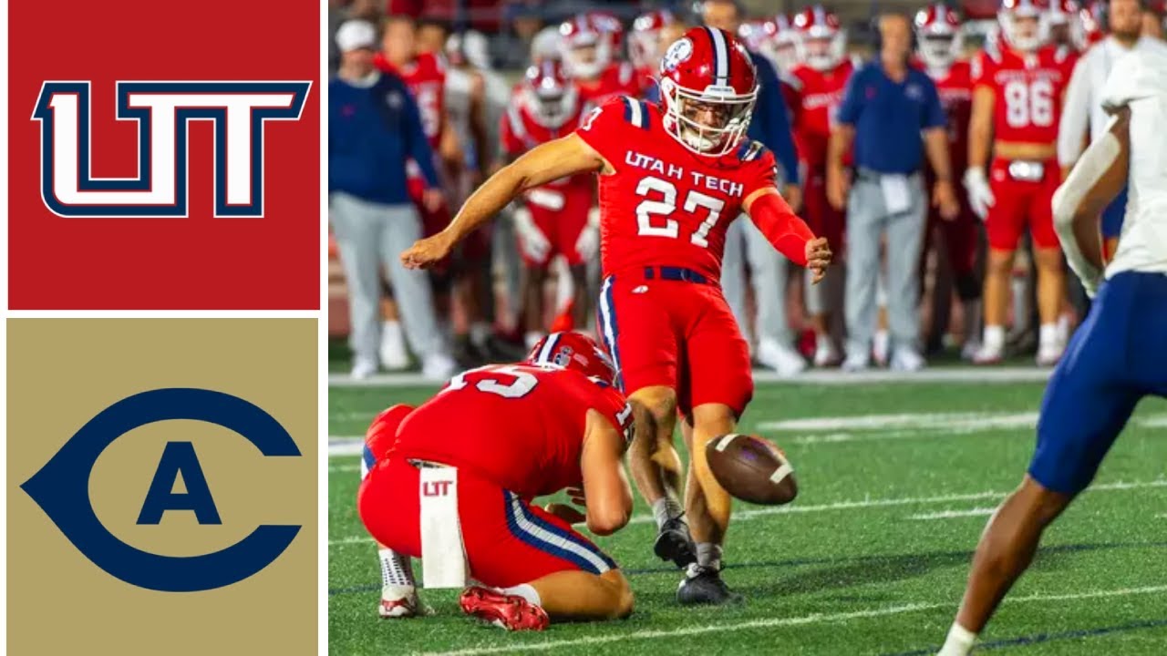 #7 UC Davis vs Utah Tech Highlights | FCS Week 1 | 2025 College Football