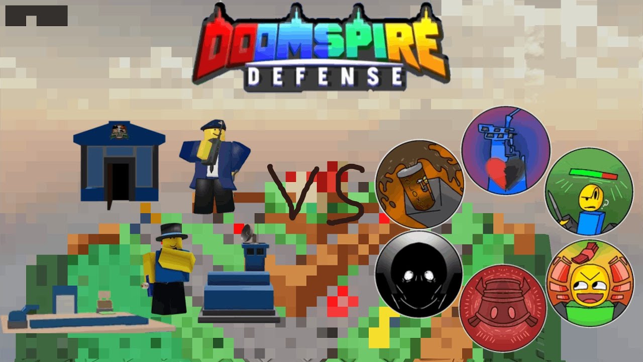 Spawner tower vs Yellow mode with 100% modifiers || Doomspire Defense[Rewrite]