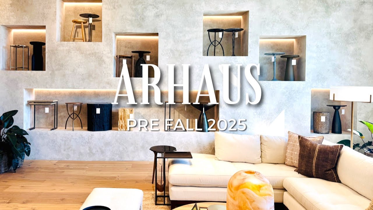 Epic Home Decor: Arhaus Fall 2025 Collection Revealed | Interior Design Trends | Shop with Me