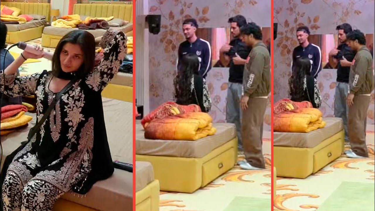 Bigg Boss 20 Live Feed ; Kanika Ka Today Look Dekh Kar Scout Yung DSA Kar Rahe Hai Flirting 😍