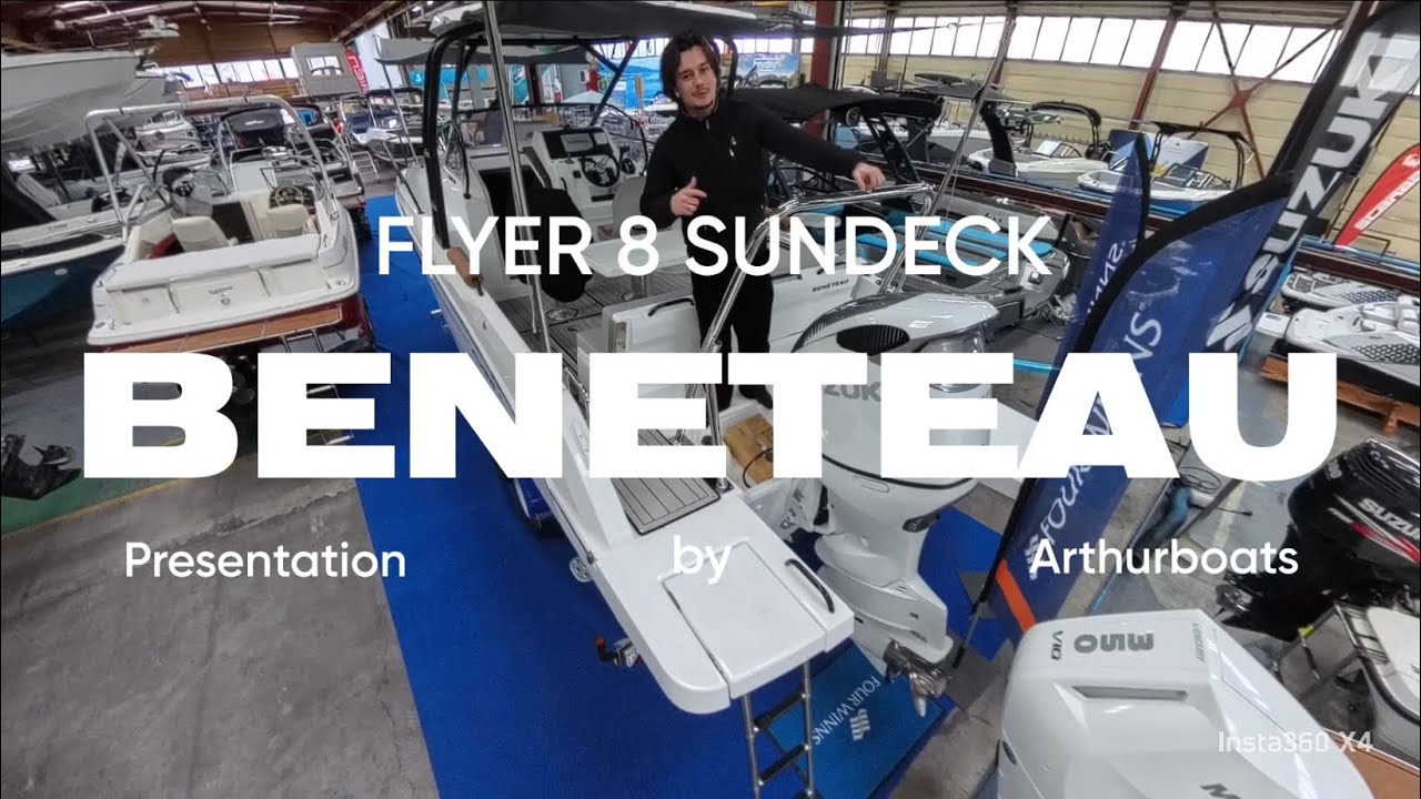 Présentation complète de ce  BENETEAU FLYER 8 SUNDECK !!! 😍😍 parfait pour une grande famille