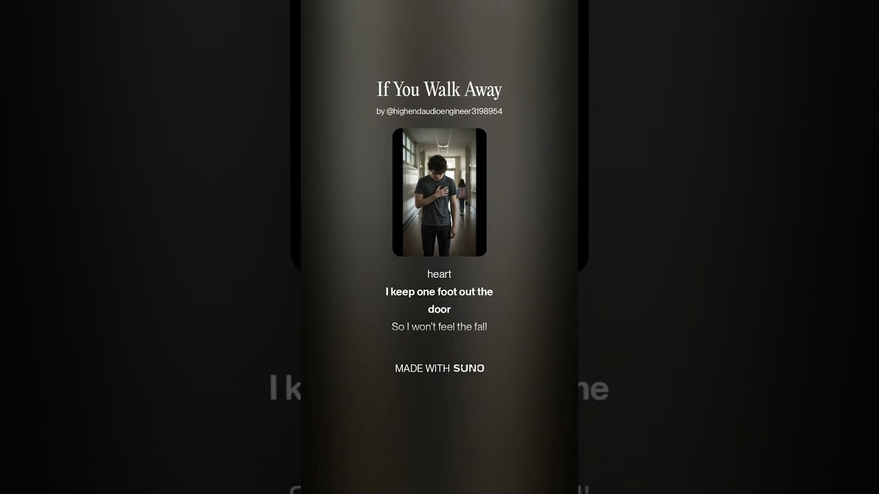 If You Walk Away
