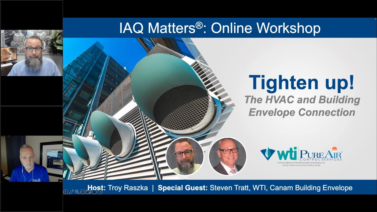Tighten up! The HVAC and Building Envelope Connection