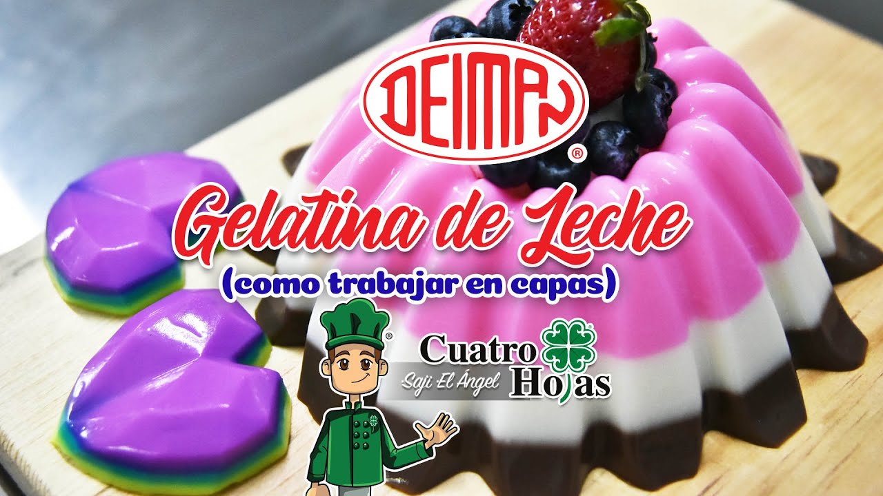 Gelatina de leche con DEIMAN